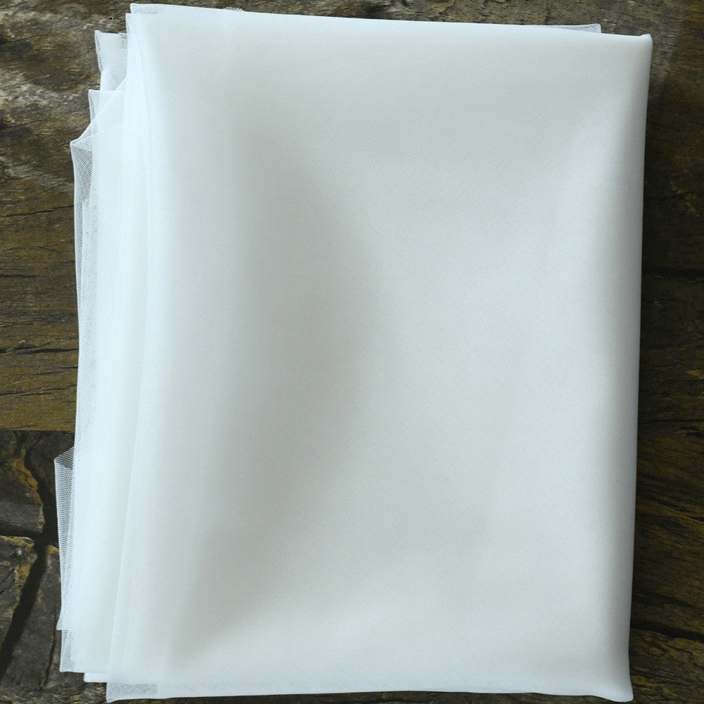 Handmade Bead Edging Single Layer Bridal Beaded Veil