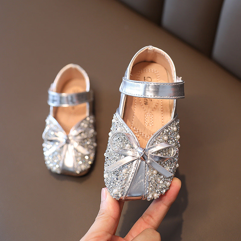 Girls Princess Shoes Spring New Baby Show Single Shoes Children's Shoes Little Girls Shoes Casual Shoes