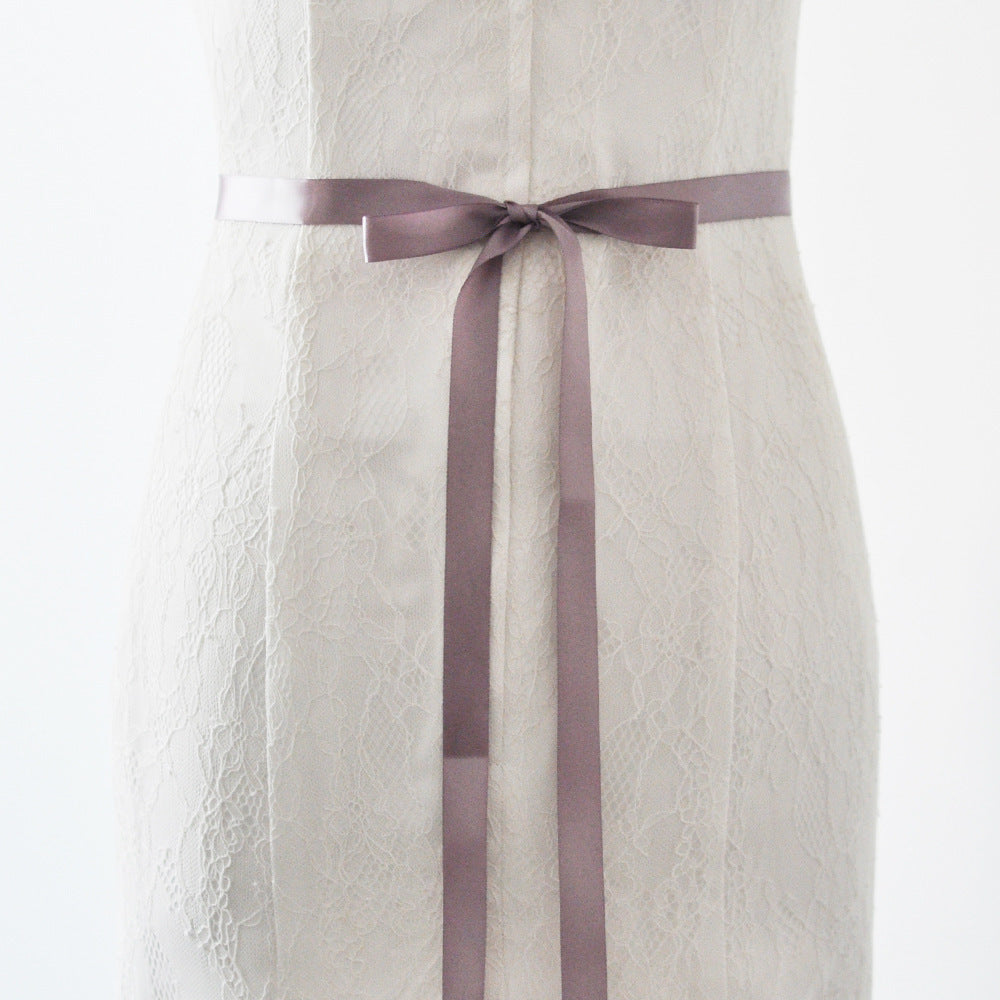 Wedding dress belt of European and American brides