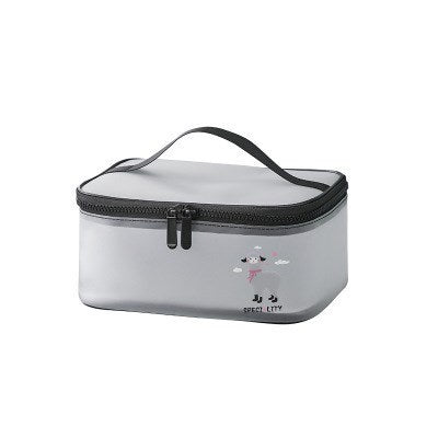 Can receive waterproof PVC makeup bag