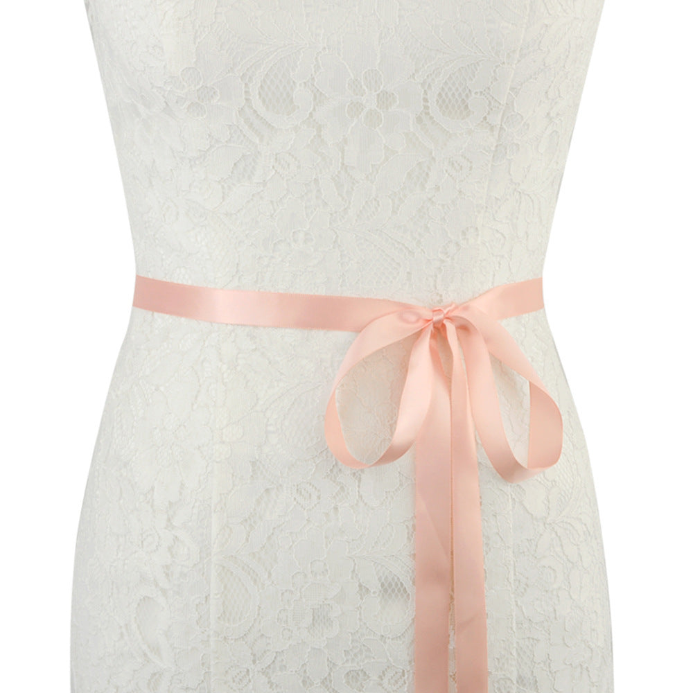 Wedding dress belt of European and American brides