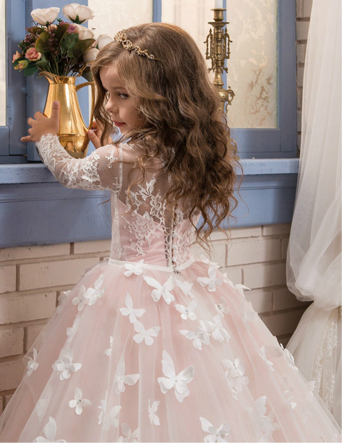 Princess dress flower girl evening dress