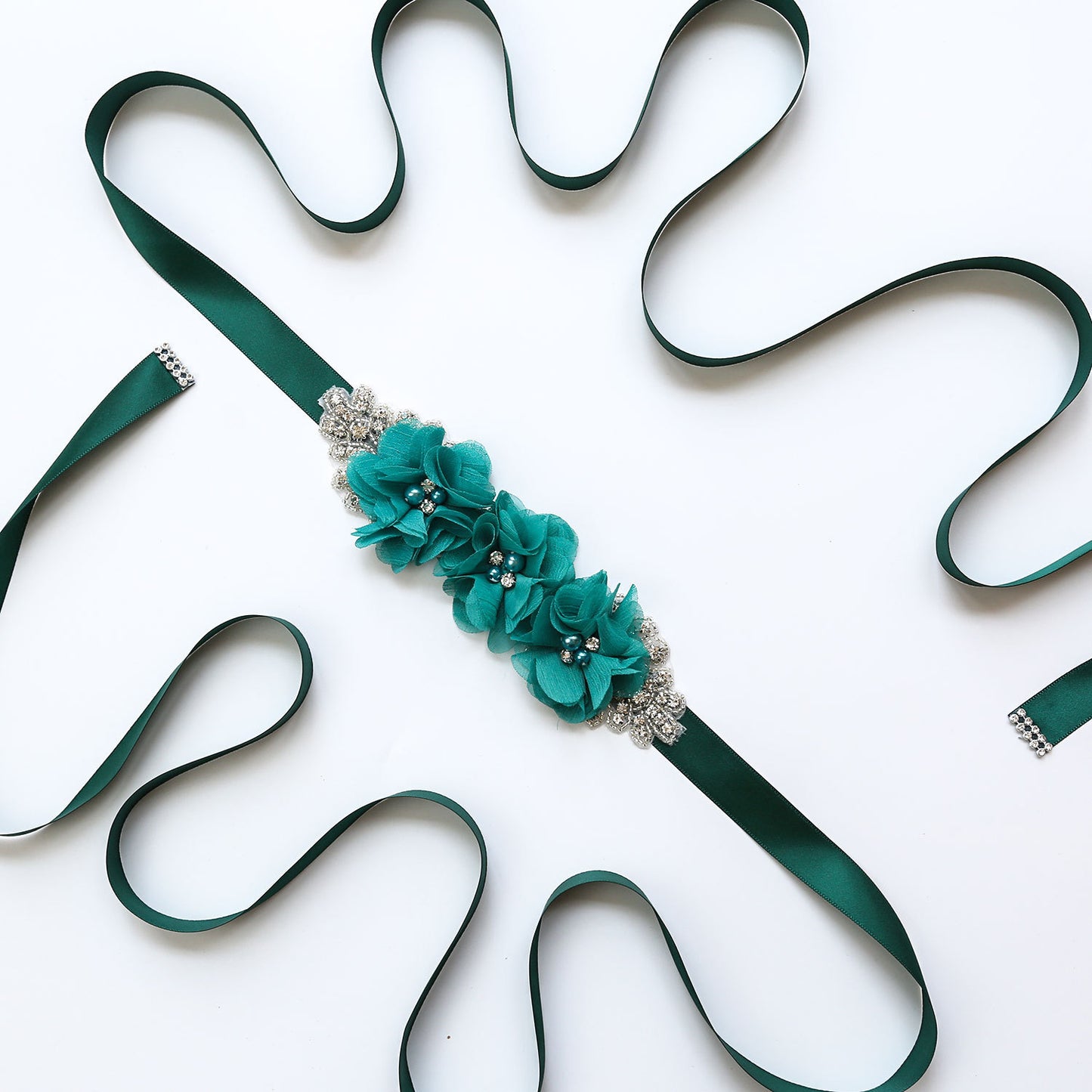 Ladies Bride Wedding Bridesmaid Dress Belt