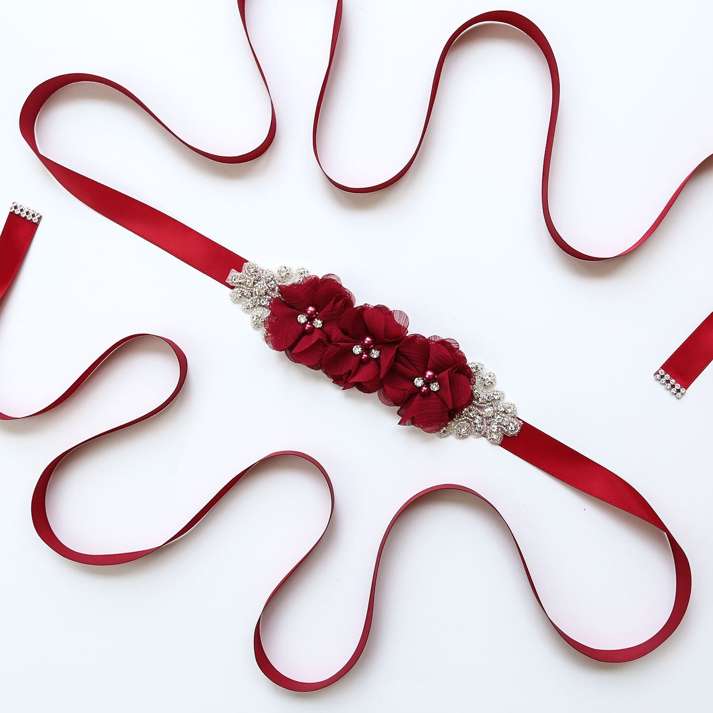 Ladies Bride Wedding Bridesmaid Dress Belt