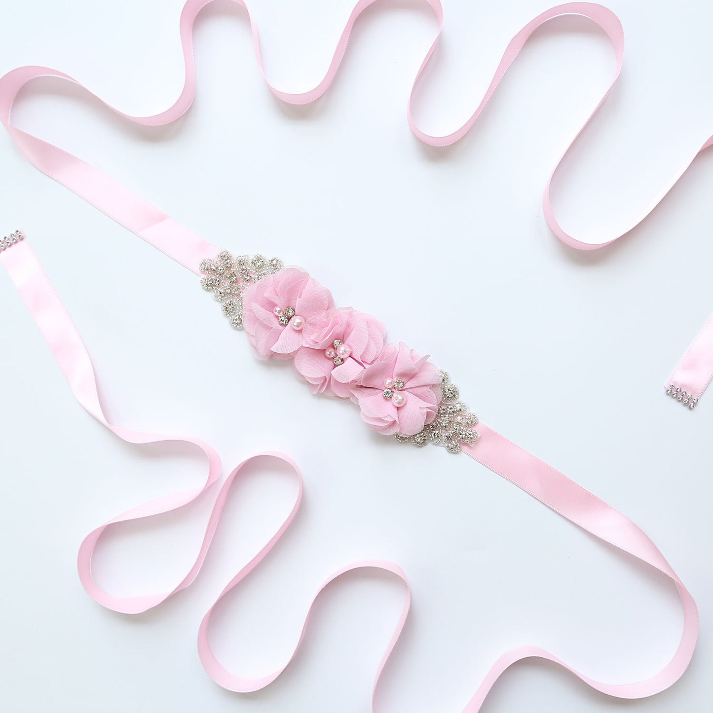 Ladies Bride Wedding Bridesmaid Dress Belt