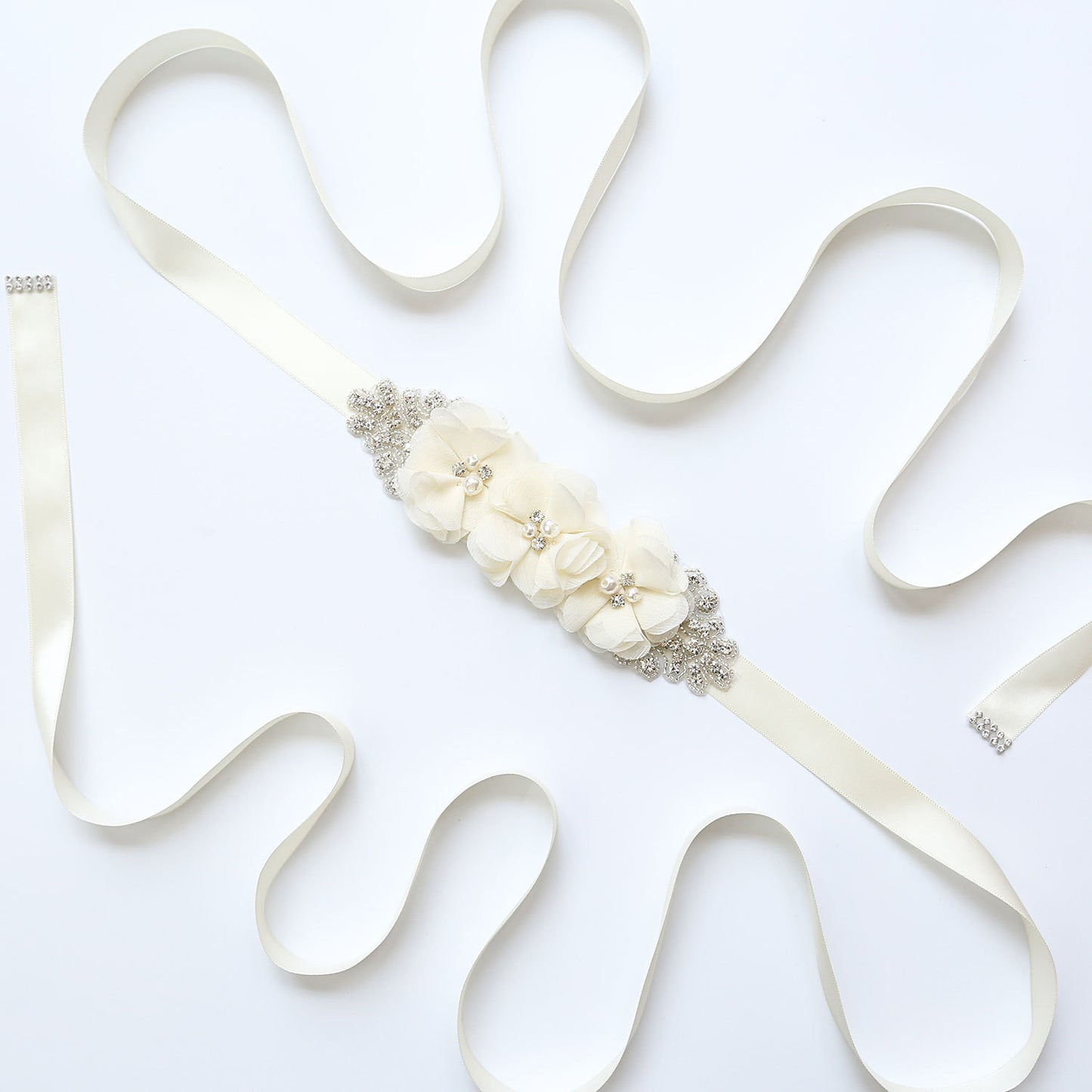 Ladies Bride Wedding Bridesmaid Dress Belt