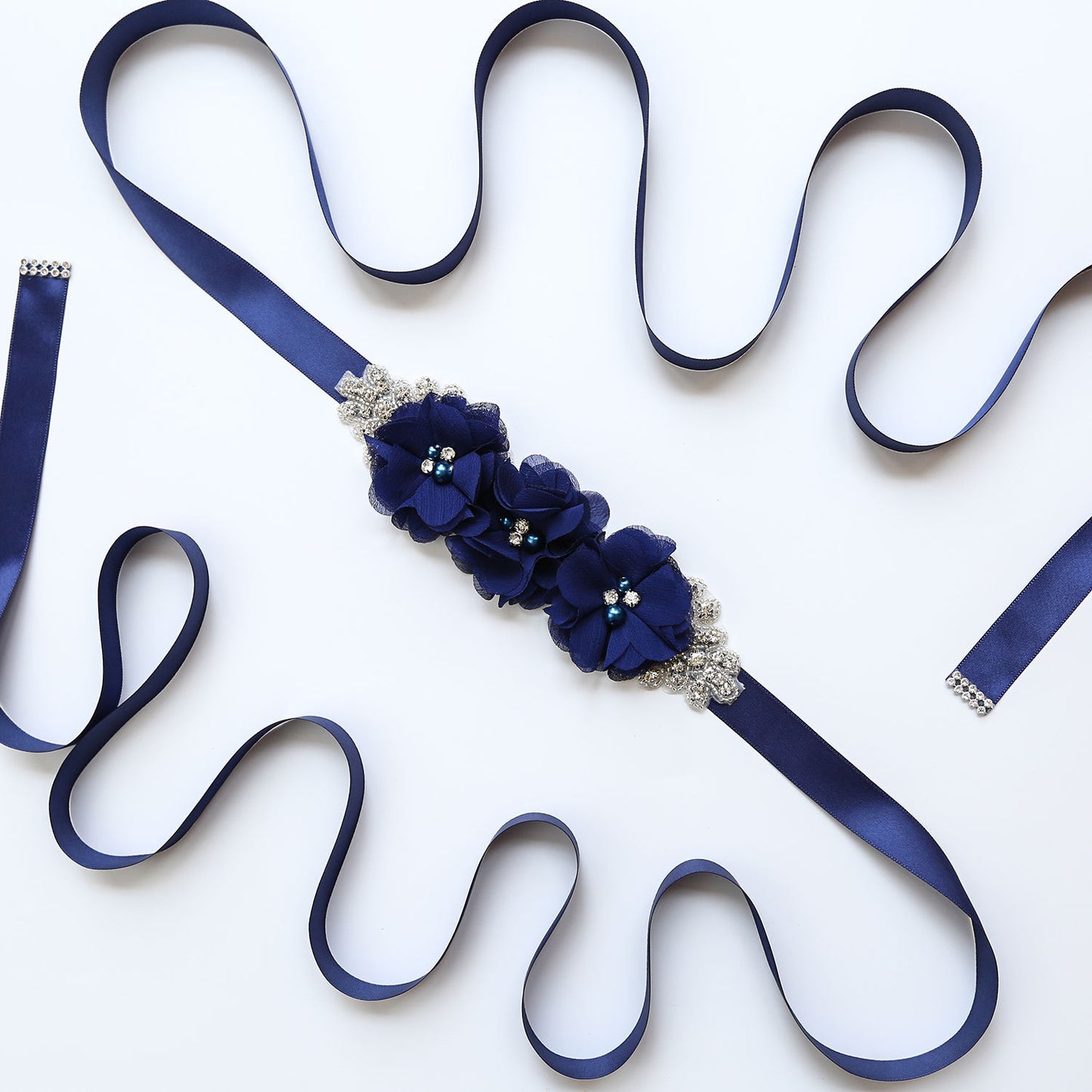 Ladies Bride Wedding Bridesmaid Dress Belt