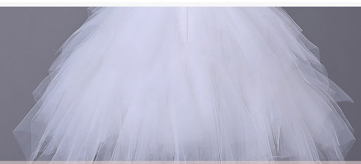Girl Princess Pompous Skirt Flower Child Wedding Dress