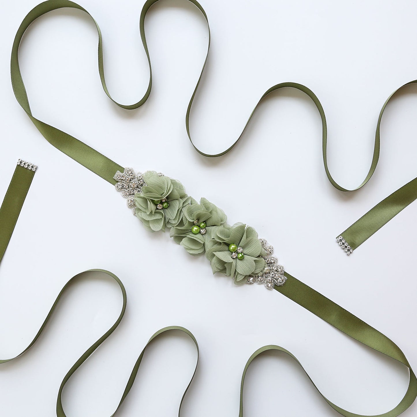 Ladies Bride Wedding Bridesmaid Dress Belt