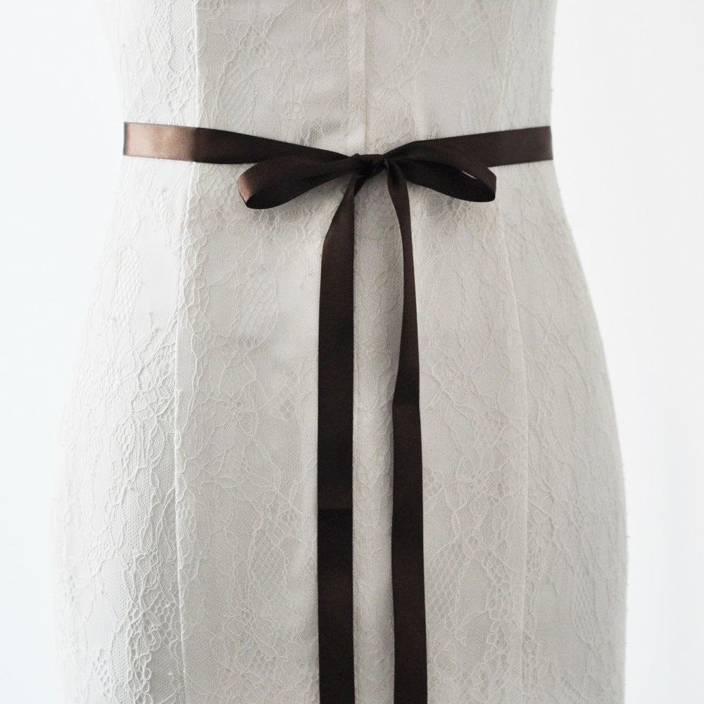 Wedding dress belt of European and American brides