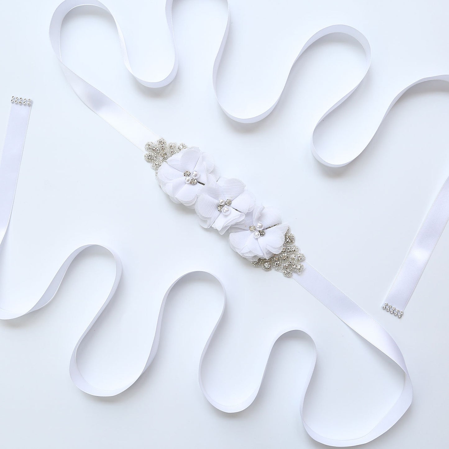 Ladies Bride Wedding Bridesmaid Dress Belt