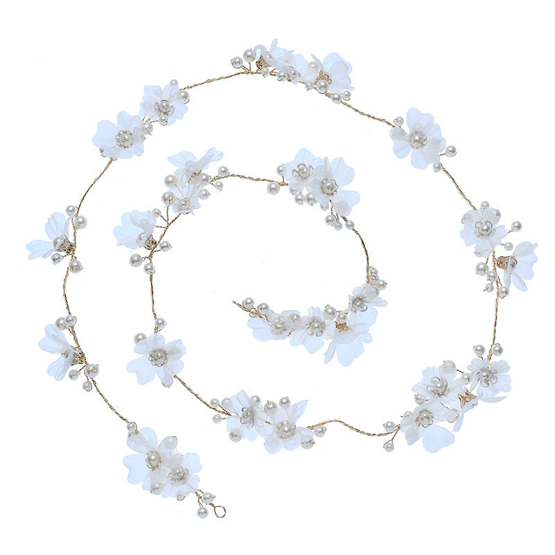 Women's Woven Flower Crystal Hair Accessories