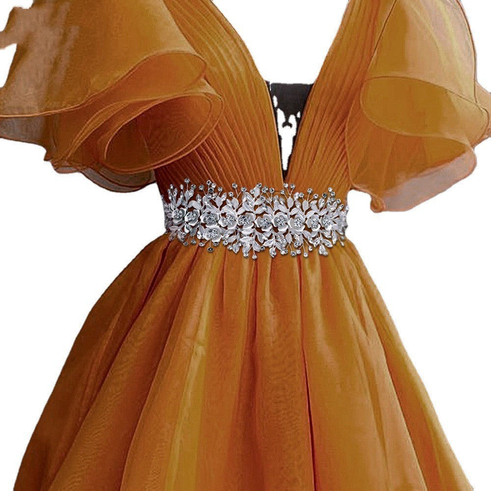 Waistband Bridal Wedding Dress Rhinestone Belt